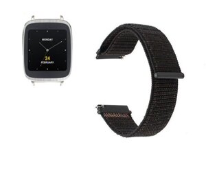 Нейлоновий ремінець Primo для годин Asus ZenWatch 2 (WI501Q) Black в Запорізькій області от компании Интернет-магазин "FotoUSB"