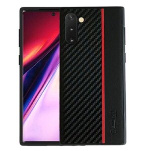 Чохол накладка Primolux Cenmaso для Samsung Galaxy Note 10 2019 (SM-N970) - Black & Red