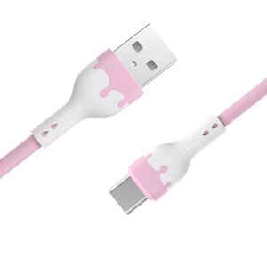 USB кабель Kaku KSC-271 USB - Type-C 1,2m - Pink