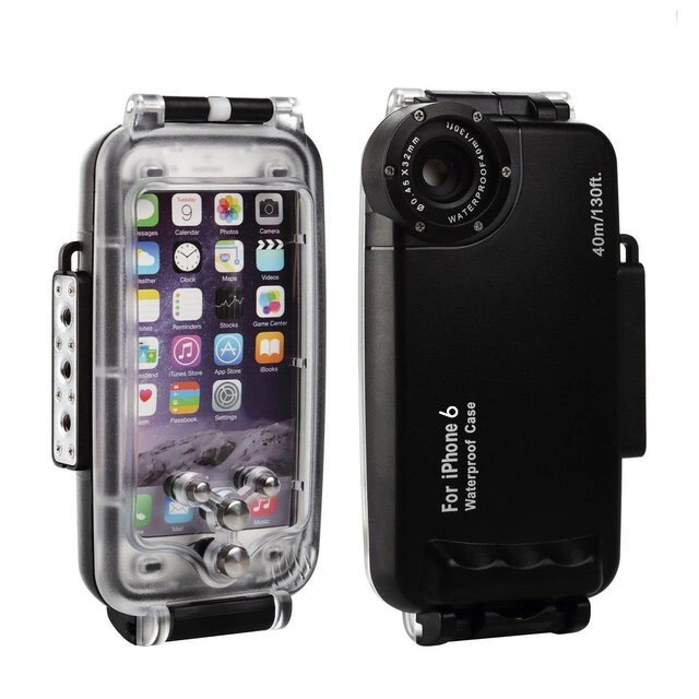Підводний бокс Primolux Haweel HWL-2500B для Apple iPhone 6 / iPhone 6S - Black від компанії Інтернет-магазин "FotoUSB" - фото 1