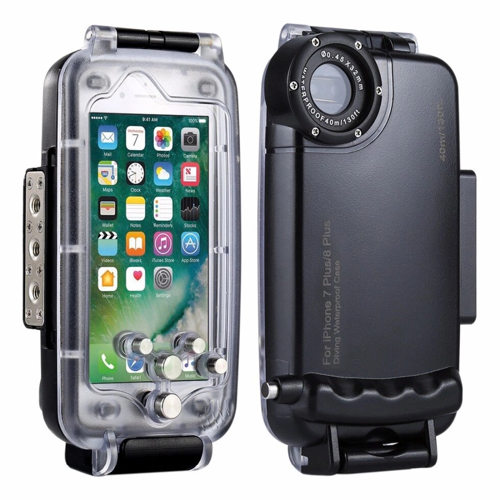 Підводний бокс Primolux HWL-2503B для Apple iPhone 7 Plus / iPhone 8 Plus - Black від компанії Інтернет-магазин "FotoUSB" - фото 1