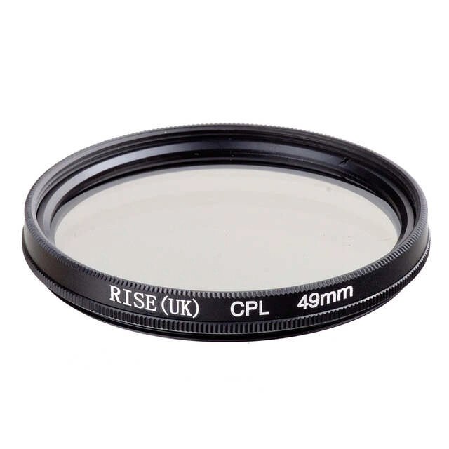 Поляризаційний фільтр RISE CPL 49 mm від компанії Інтернет-магазин "FotoUSB" - фото 1