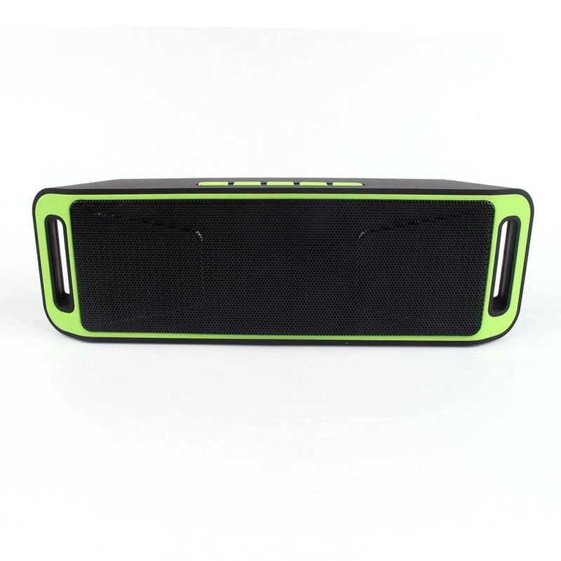 Портативна Bluetooth колонка SPS SC-208 Green від компанії Інтернет-магазин "FotoUSB" - фото 1