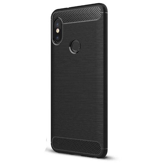 Протиударний бампер Primolux Carbon для Xiaomi Mi 6X / Mi A2 Black від компанії Інтернет-магазин "FotoUSB" - фото 1