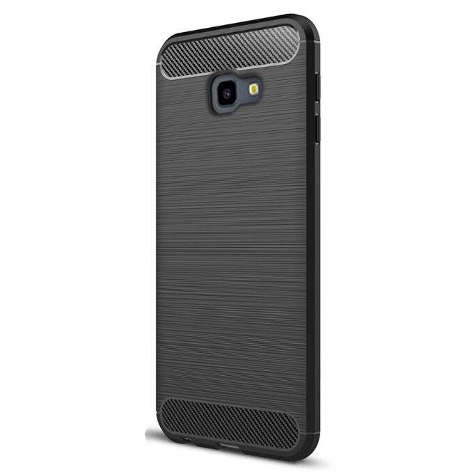 Протиударний бампер Primolux Carbon Fiber Series для Samsung J4 Plus 2018 (SM-J415) Black від компанії Інтернет-магазин "FotoUSB" - фото 1