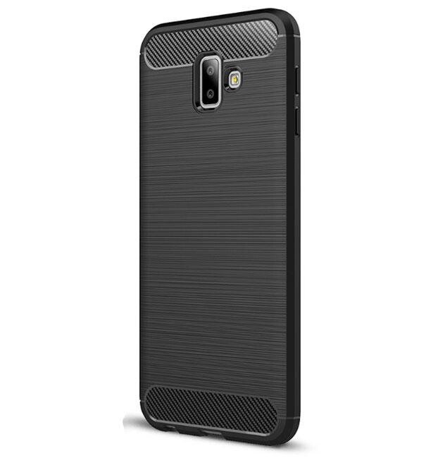 Протиударний бампер Primolux Carbon Fiber Series для Samsung J6 Plus 2018 (SM-J610) Black від компанії Інтернет-магазин "FotoUSB" - фото 1