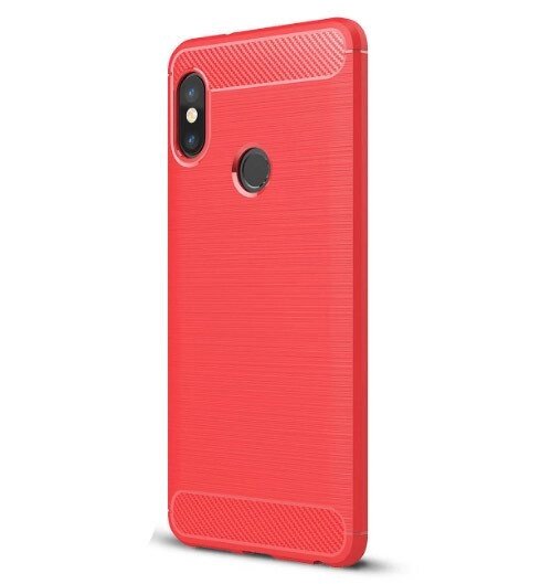 Протиударний бампер Primolux Carbon Fiber Series для Xiaomi Redmi S2 Red від компанії Інтернет-магазин "FotoUSB" - фото 1