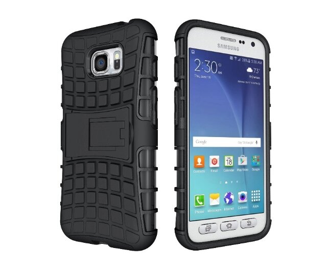 Протиударний бампер Primolux Splint для Samsung Galaxy S7 Active (SM-G891) - Black від компанії Інтернет-магазин "FotoUSB" - фото 1