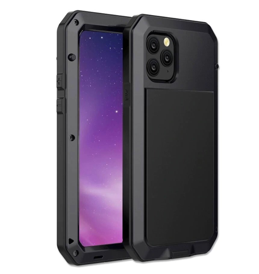 Протиударний чохол Primolux Doom Armor для смартфона Apple iPhone 11 Pro Max - Black від компанії Інтернет-магазин "FotoUSB" - фото 1