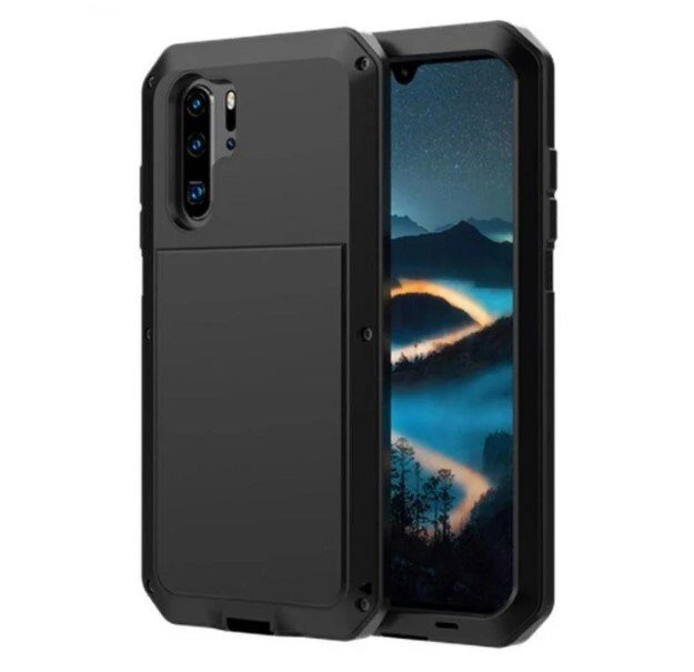 Протиударний чохол Primolux Doom Armor для смартфона Huawei P30 Pro - Black від компанії Інтернет-магазин "FotoUSB" - фото 1