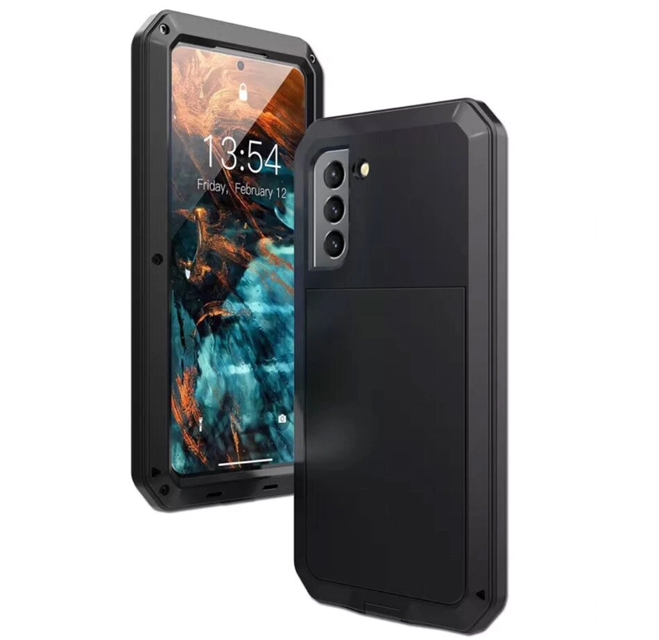 Протиударний чохол Primolux Doom Armor для смартфона Samsung Galaxy S21 Plus (SM-G996) - Black від компанії Інтернет-магазин "FotoUSB" - фото 1