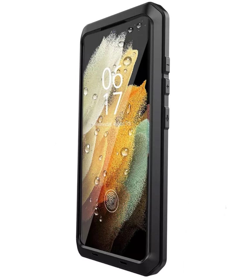 Протиударний чохол Primolux Doom Armor для смартфона Samsung Galaxy S21 Ultra (SM-G998 / SM-G9980) - Black від компанії Інтернет-магазин "FotoUSB" - фото 1
