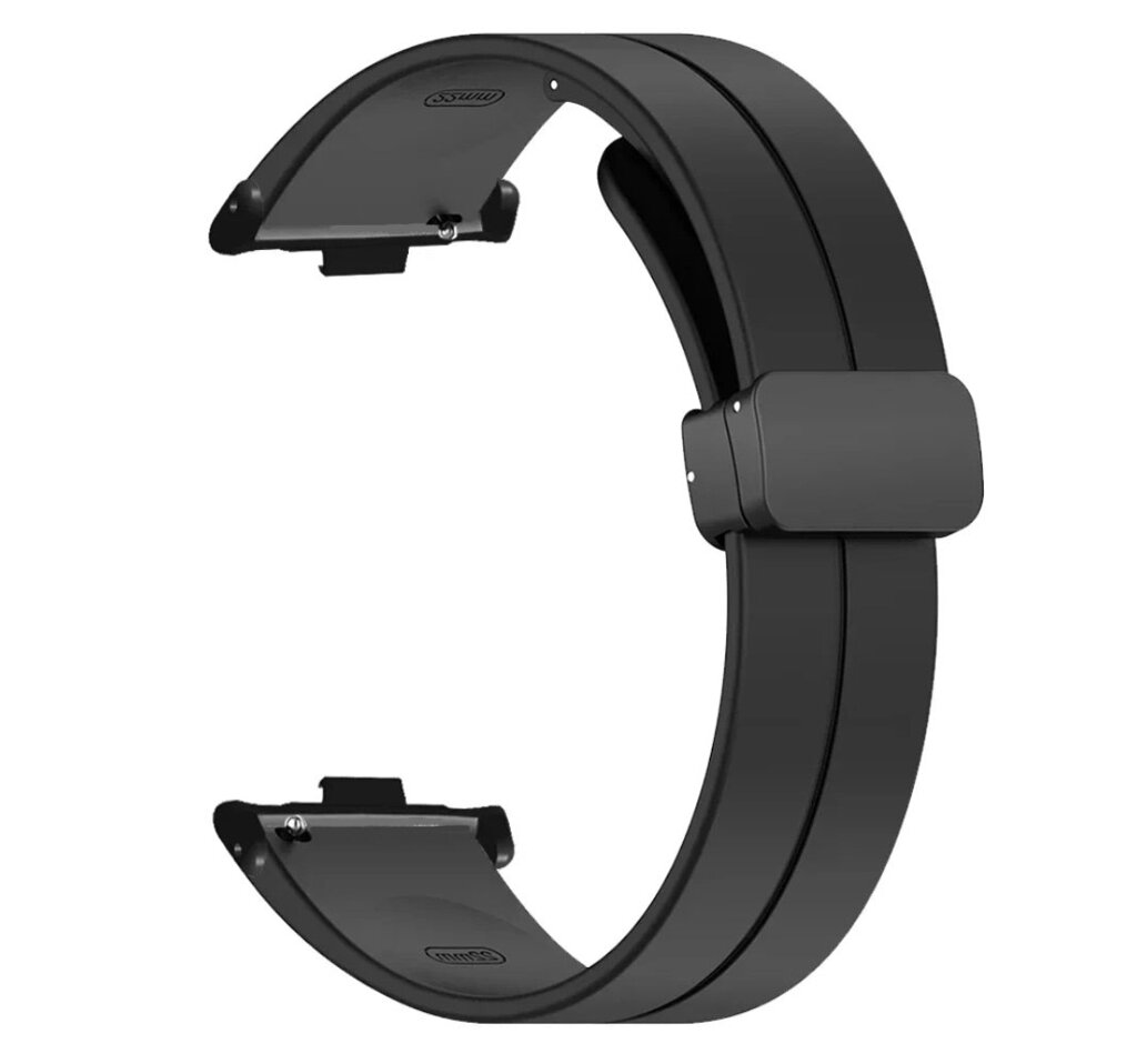 Ремінець Primolux Magnetic Silicone для годинника Xiaomi Redmi Watch 4 / Xiaomi Mi Band 8 Pro - Black від компанії Інтернет-магазин "FotoUSB" - фото 1