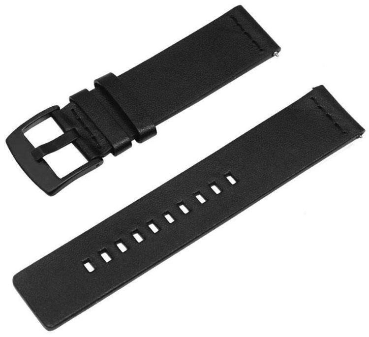Шкіряний ремінець Primo Classic для годин Asus ZenWatch 2 (WI501Q) - Black від компанії Інтернет-магазин "FotoUSB" - фото 1