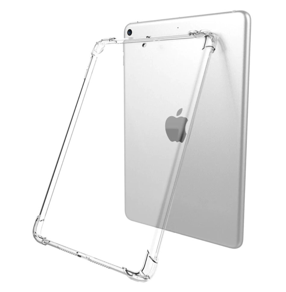 Силіконовий чохол бампер Primolux Silicone для планшета Apple iPad 10.2" 2019 / 2020 / 2021 - Clear від компанії Інтернет-магазин "FotoUSB" - фото 1