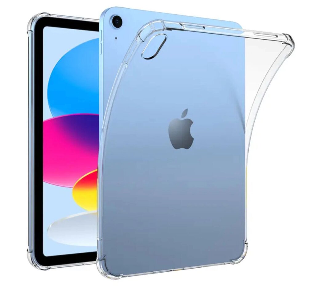 Силіконовий чохол бампер Primolux Silicone для планшета Apple iPad 10.9" 10th Gen. 2022 (A2696, A2757, A2777) - Clear від компанії Інтернет-магазин "FotoUSB" - фото 1