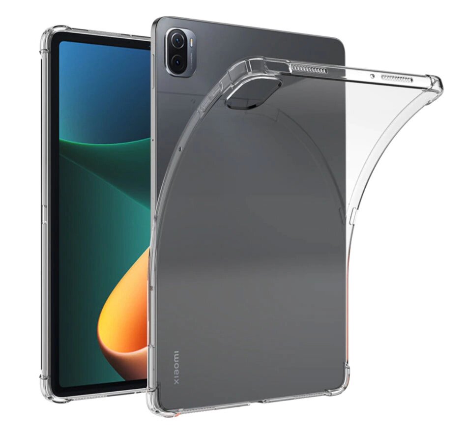 Силіконовий чохол бампер Primolux Silicone для планшета Xiaomi Mi Pad 5 / Mi Pad 5 Pro - Clear від компанії Інтернет-магазин "FotoUSB" - фото 1