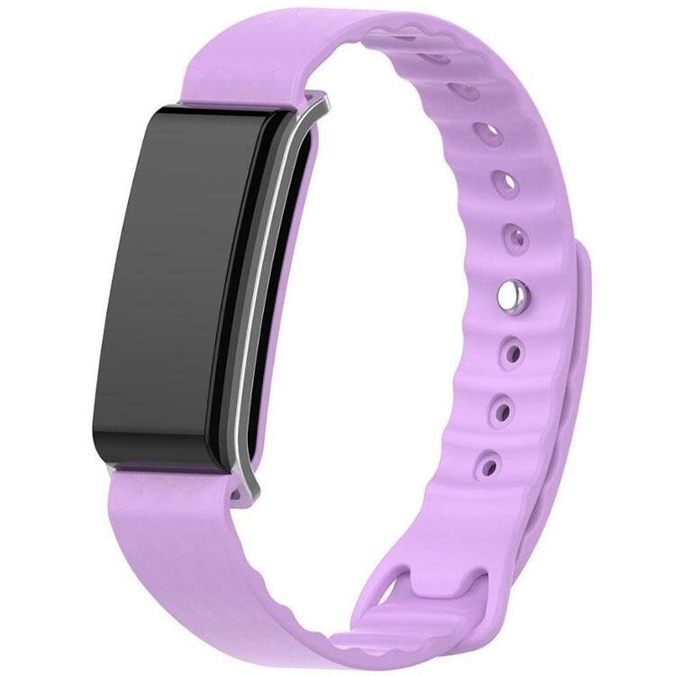 Силіконовий ремінець Primo для фітнес-браслета Huawei Color Band A2 (AW61) - Purple від компанії Інтернет-магазин "FotoUSB" - фото 1