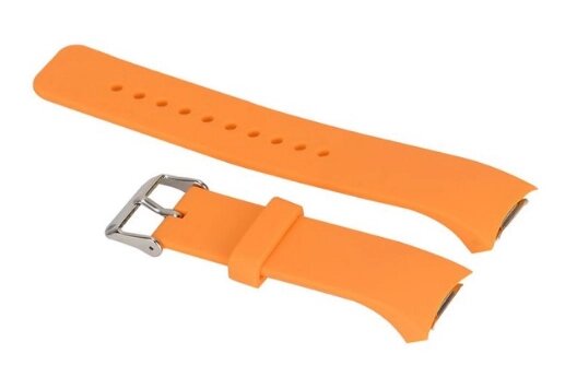 Силіконовий ремінець Primo для годин Samsung Gear S2 Sports SM-R720 / SM-R730 Orange від компанії Інтернет-магазин "FotoUSB" - фото 1