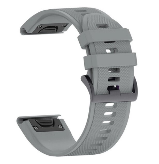 Силіконовий ремінець Primo для годинника  Garmin Fenix 3 / 3HR / Fenix 5X / Fenix 6X Grey від компанії Інтернет-магазин "FotoUSB" - фото 1