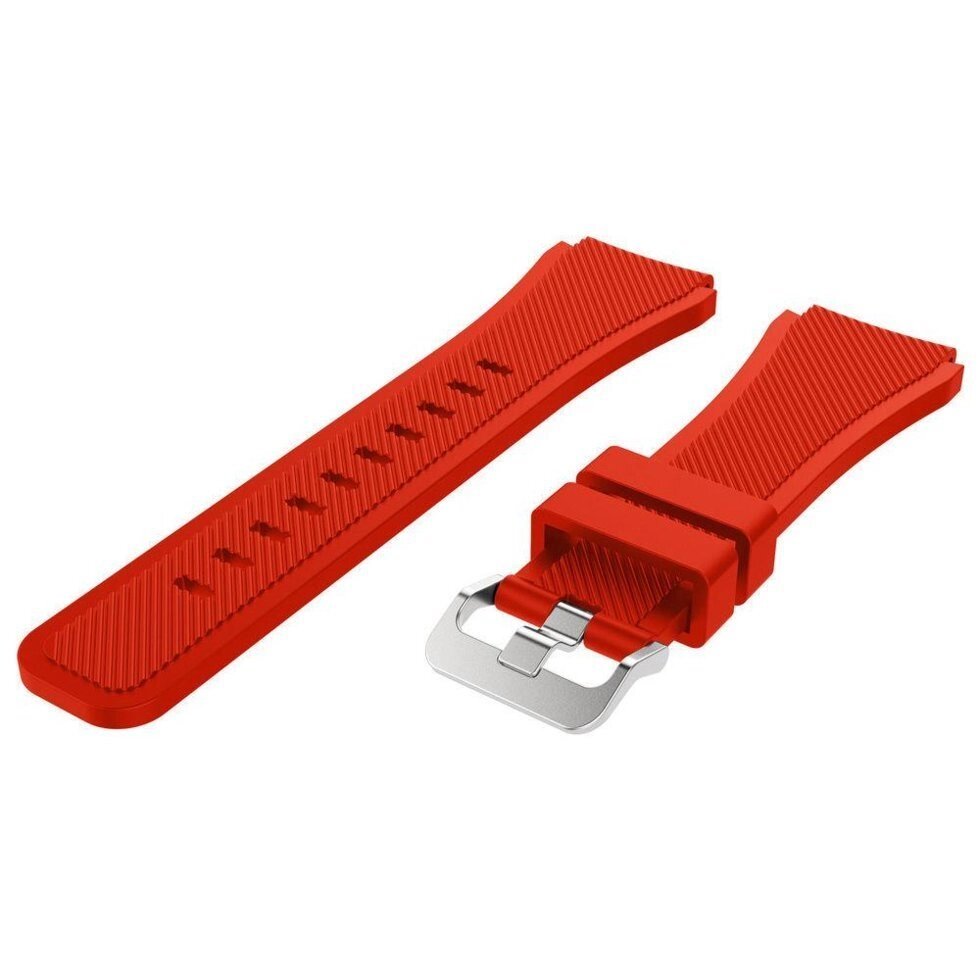 Силіконовий ремінець Primo для годинника Huawei Watch GT 2 / GT Active 46mm Red від компанії Інтернет-магазин "FotoUSB" - фото 1