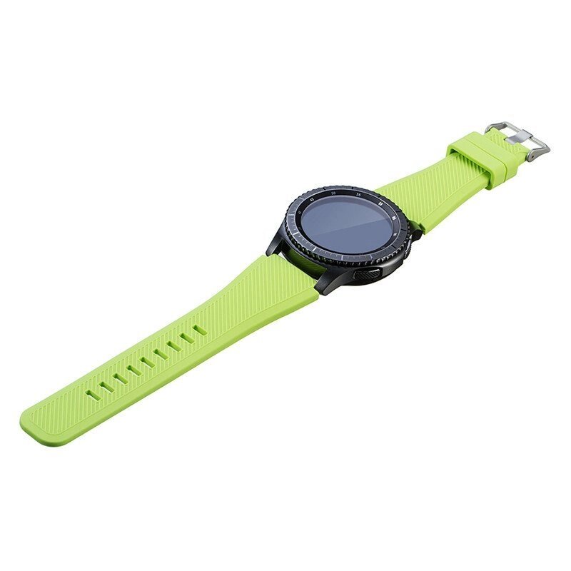 Силіконовий ремінець Primo для годинника Samsung Gear S3 Classic SMR770 / Frontier RM760 Light Green від компанії Інтернет-магазин "FotoUSB" - фото 1