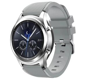 Силіконовий ремінець Primo для годинника Samsung Gear S3 Classic SMR770 / Frontier RM760 Grey