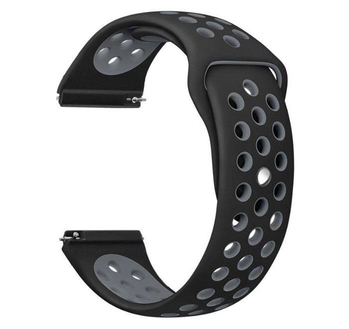 Спортивний ремінець Primo Perfor Sport для годин Huawei Watch 2 - Black & Grey від компанії Інтернет-магазин "FotoUSB" - фото 1