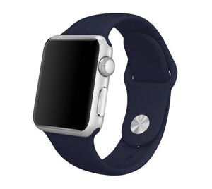 Спортивний ремінець Primolux для годинника Apple Watch 42mm / 44mm / 45mm розмір L - Dark Blue