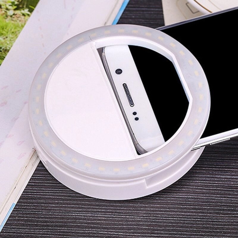 Світлодіодне кільце для Селфі Primo XJ-01 (Selfie Ring Light) - White від компанії Інтернет-магазин "FotoUSB" - фото 1