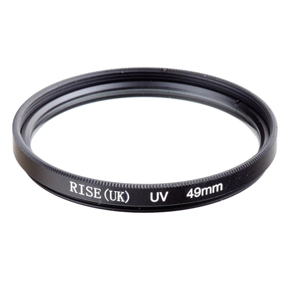 Ультрафіолетовий фільтр RISE UV 49mm від компанії Інтернет-магазин "FotoUSB" - фото 1