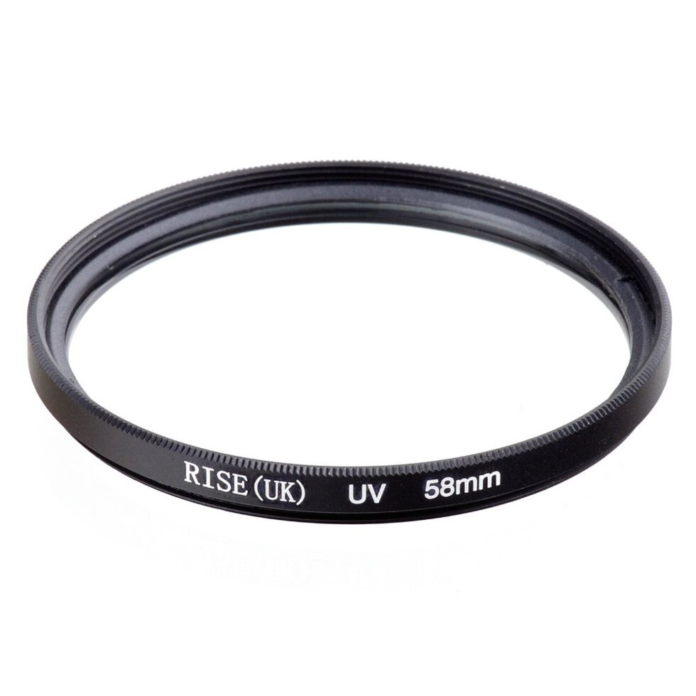 Ультрафіолетовий фільтр RISE UV 58mm від компанії Інтернет-магазин "FotoUSB" - фото 1