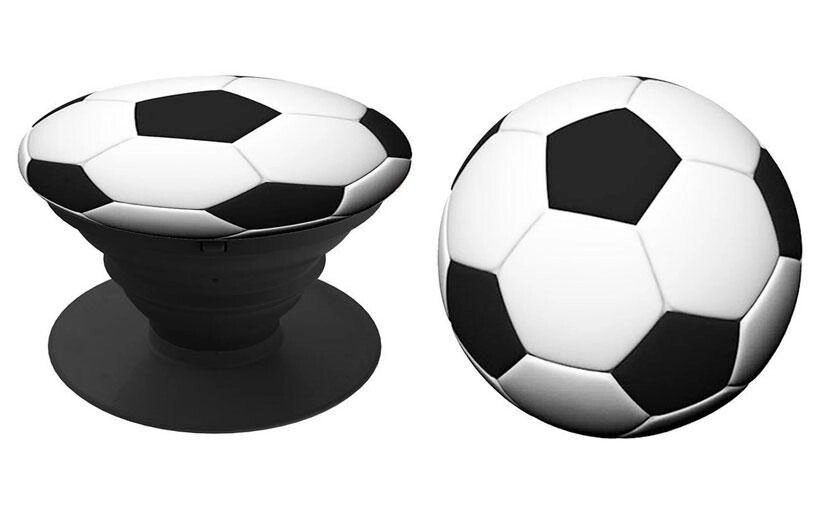 Універсальний тримач-підставка Primo PopSockets - Football від компанії Інтернет-магазин "FotoUSB" - фото 1