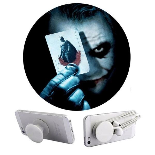 Універсальний тримач-підставка Primo PopSockets - Joker від компанії Інтернет-магазин "FotoUSB" - фото 1