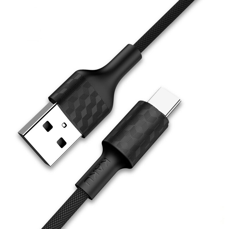 USB кабель Kaku KSC-113 USB - Type-C 1m - Black від компанії Інтернет-магазин "FotoUSB" - фото 1