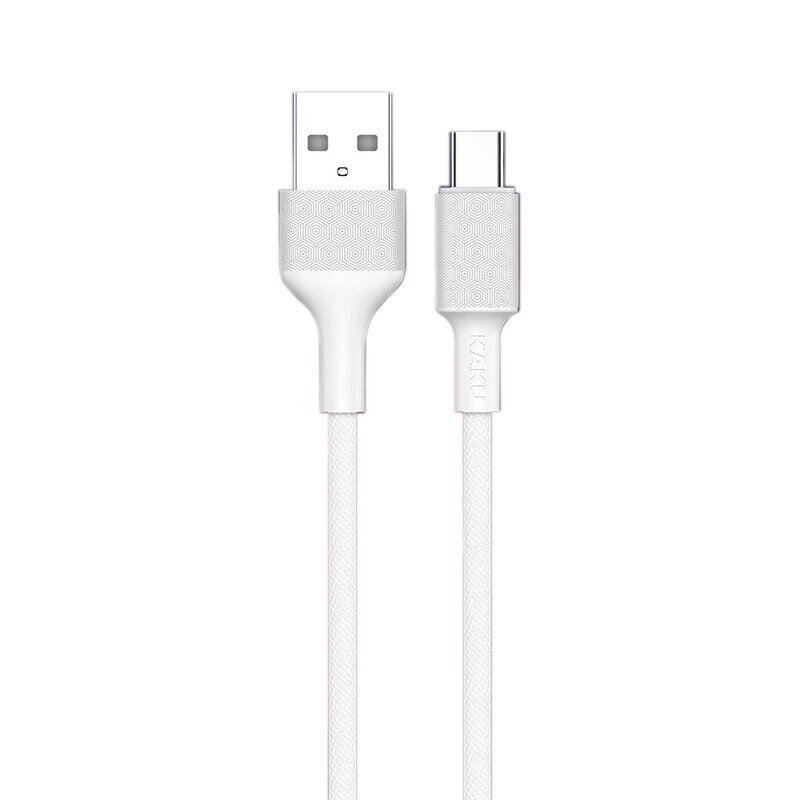 USB кабель Kaku KSC-113 USB - Type-C 1m - White від компанії Інтернет-магазин "FotoUSB" - фото 1
