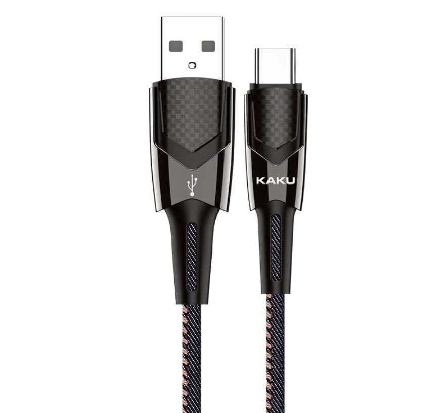USB кабель Kaku KSC-192 USB - Type-C 1.2m - Black від компанії Інтернет-магазин "FotoUSB" - фото 1