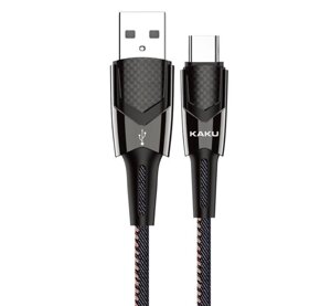 USB кабель kaku KSC-192 USB - type-C 1.2m - black