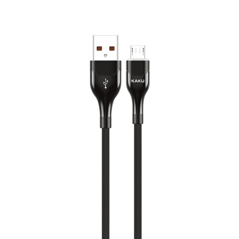 USB кабель Kaku KSC-223 USB - Micro USB 1.2m з підсвічуванням - Black від компанії Інтернет-магазин "FotoUSB" - фото 1