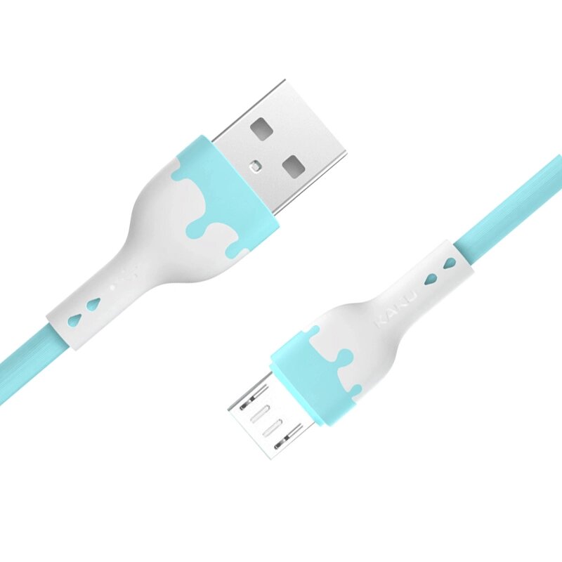 USB кабель Kaku KSC-271 USB - Micro USB 1,2m - Blue від компанії Інтернет-магазин "FotoUSB" - фото 1