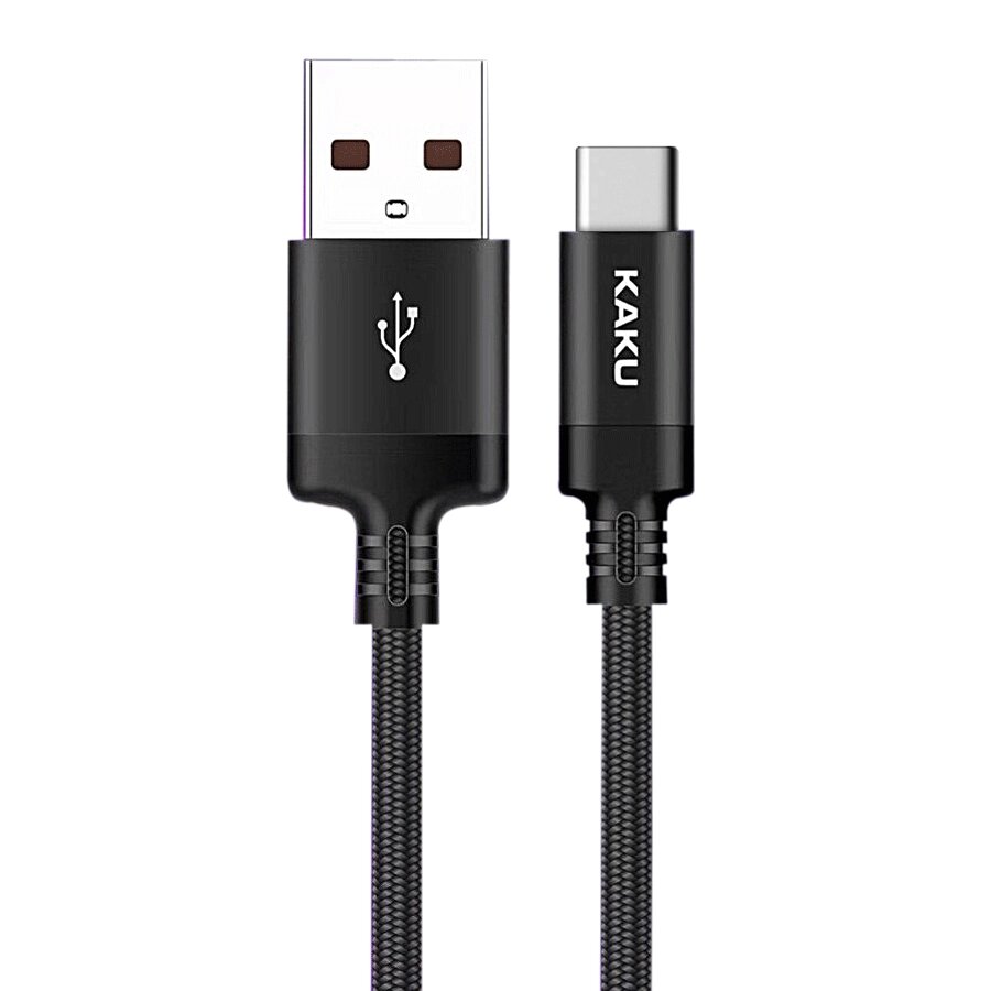 USB кабель Kaku KSC-283 USB - Type-C 1m - Black від компанії Інтернет-магазин "FotoUSB" - фото 1