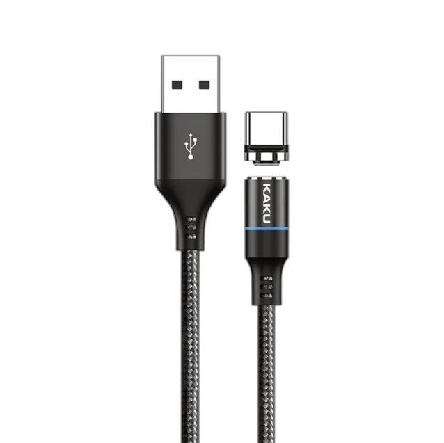 USB магнітний кабель Kaku KSC-194 USB - Type-C 1m - Black від компанії Інтернет-магазин "FotoUSB" - фото 1
