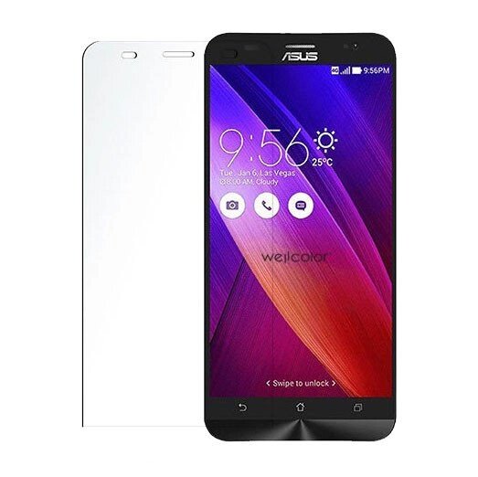 Загартоване захисне скло для Asus ZenFone 2 Laser (ZE550KL / ZE550CL / ZE550KG) від компанії Інтернет-магазин "FotoUSB" - фото 1