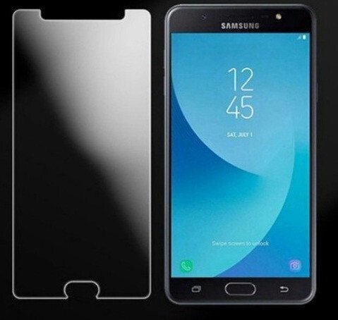 Загартоване захисне скло для Samsung Galaxy J7 Plus від компанії Інтернет-магазин "FotoUSB" - фото 1