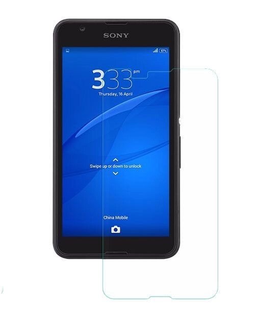 Загартоване захисне скло для Sony Xperia E4G від компанії Інтернет-магазин "FotoUSB" - фото 1