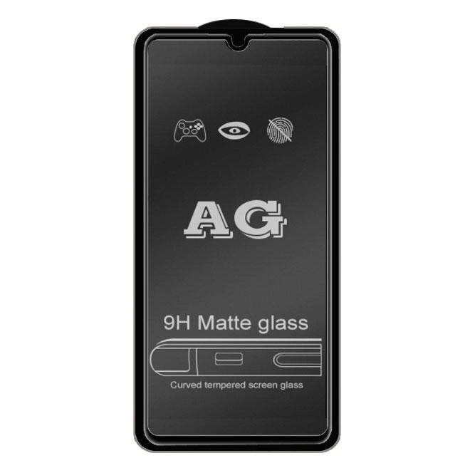 Захисне скло Full Glue Matte для телефону Huawei P30 - Black від компанії Інтернет-магазин "FotoUSB" - фото 1