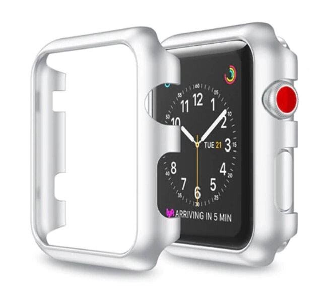 Захисний бампер Primo для годин Apple Watch 42mm Silver від компанії Інтернет-магазин "FotoUSB" - фото 1