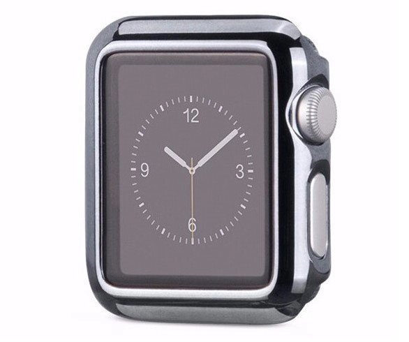 Захисний корпус Primo для Apple Watch 38mm Series 2/3 Black від компанії Інтернет-магазин "FotoUSB" - фото 1