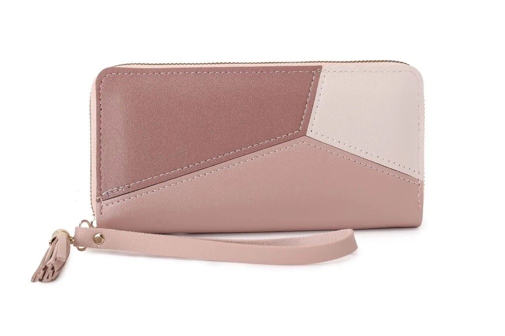 Жіночий клатч гаманець Primolux Lady Wallet портмоне - Pink Brown від компанії Інтернет-магазин "FotoUSB" - фото 1