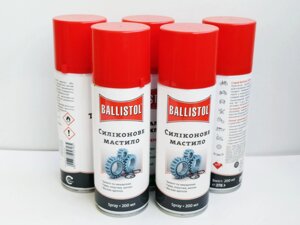 Мастило силіконове Klever Ballistol Silikon Spray 200 ml Баллістол в Полтавській області от компании MARKET - ANDREY